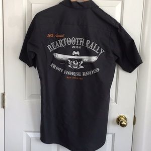 20th Annual Beartooth Rally shop shirt M